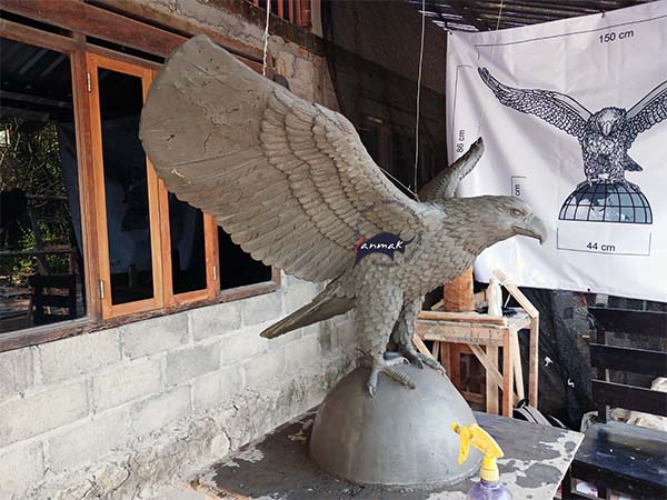 model patung tanah liat